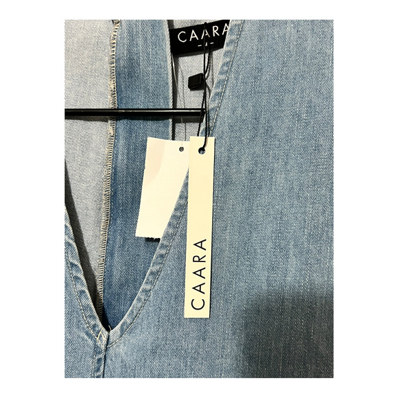 Cara Women's Denim Jumpsuit destress - Picture 5 of 8